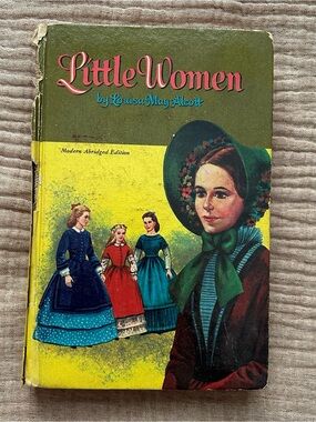 Little Women by Louisa May Alcott - Vintage Illustrated Hardcover